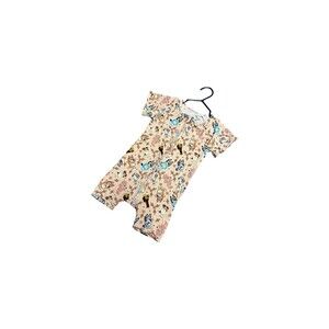 Unbranded | Floral Bluey Bamboo Shortie | 6-12m